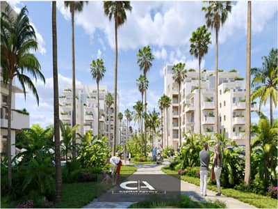 Without 0% down payment, an apartment for sale in Al Burouj Compound Receiving soon with super luxury finishing Distinctive location