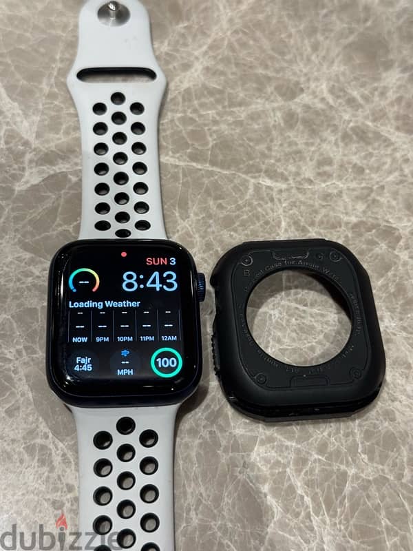 Apple Watch 6 - Navy - 44mm + 2 original bands 1