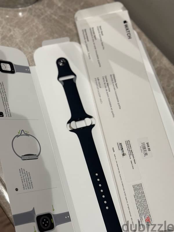 Apple Watch 6 - Navy - 44mm + 2 original bands 3