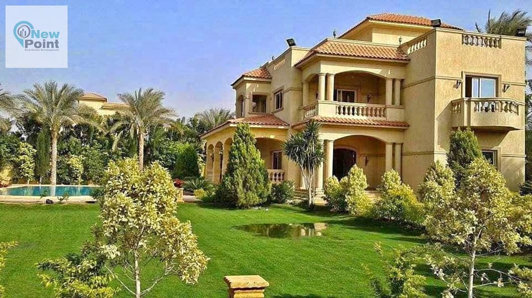 Delivery Now a fully finished Standalone Villa in Hyde Park, New Cairo 2