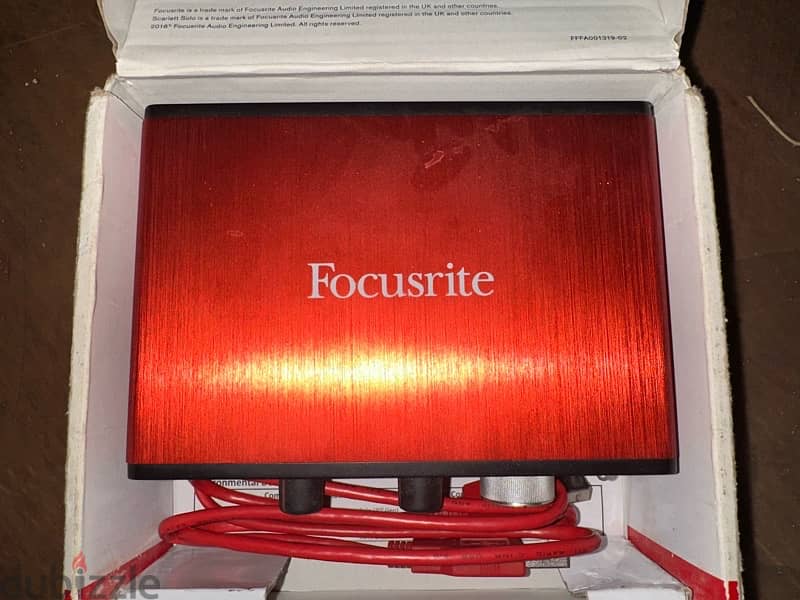 Focusrite Scarlett Solo 2nd Generation 1