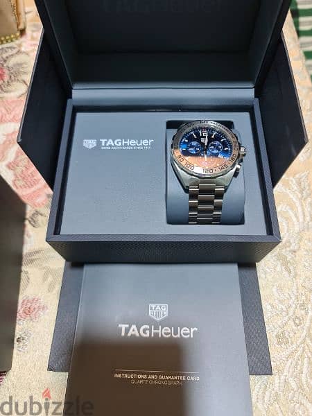 ساعة تاغ هوير tag Heuer اصلية بالكرتونة و الفاتورة و الضمان 4