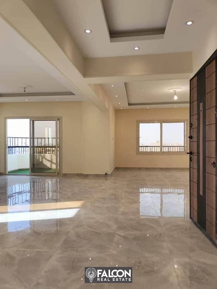 Apartment for sale, ready for delivery and fully finished, area 178 square meters, on Salah Salem 0