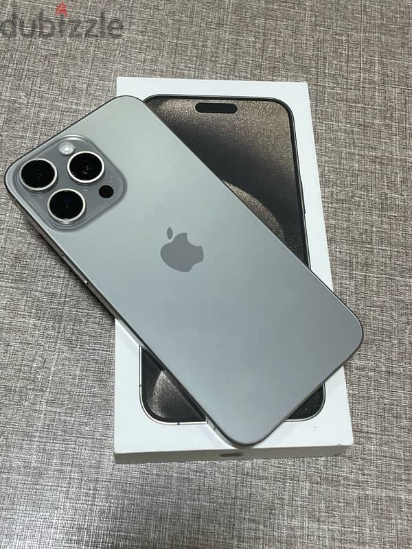 iPhone 15 Pro Max 256GB 2sim ZA Natural Titanium 5