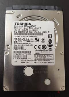 HDD Hard Disk 1T 0