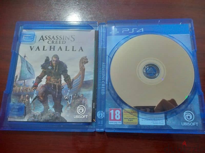 Assassin's Creed Valhalla ps4(نسخة الشرق الأوسط) استعمال نضيف 2