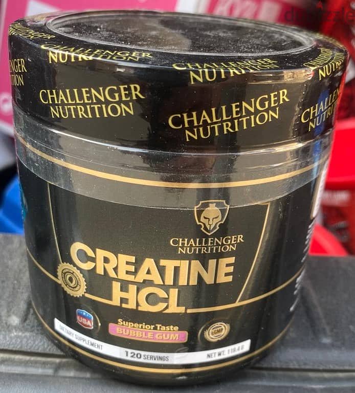 CHALLENGER NUTRITION - Creatine HCL bubble gum 118.8 gm 0