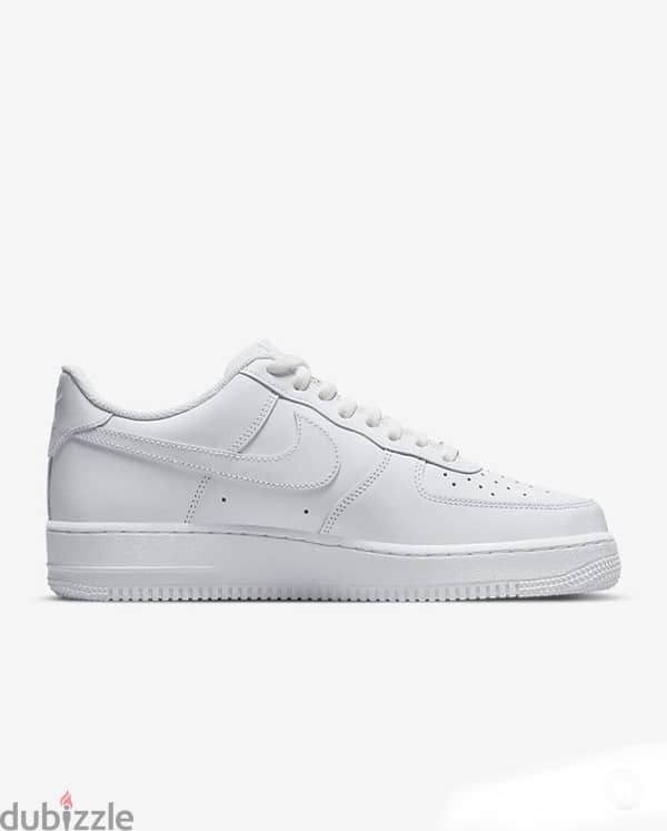 White Nike Air Force 1s - نايك اير فورس 1 ابيض 1