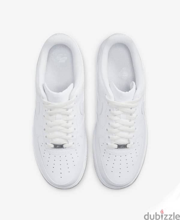 White Nike Air Force 1s - نايك اير فورس 1 ابيض 2