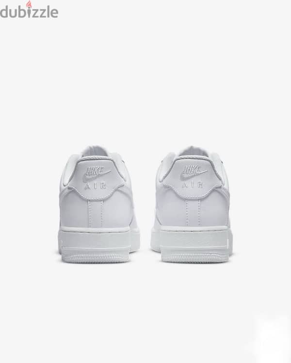 White Nike Air Force 1s - نايك اير فورس 1 ابيض 5