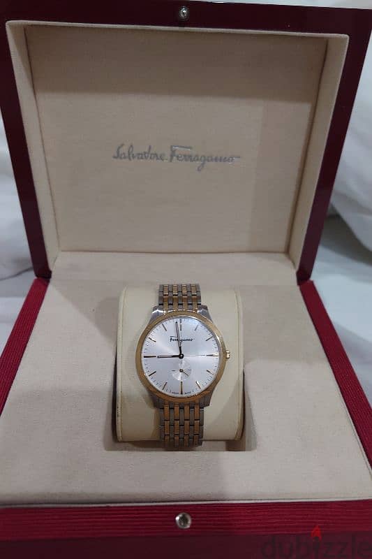 Salvatore Ferragamo Slim watch used with the box and dust bag, 5