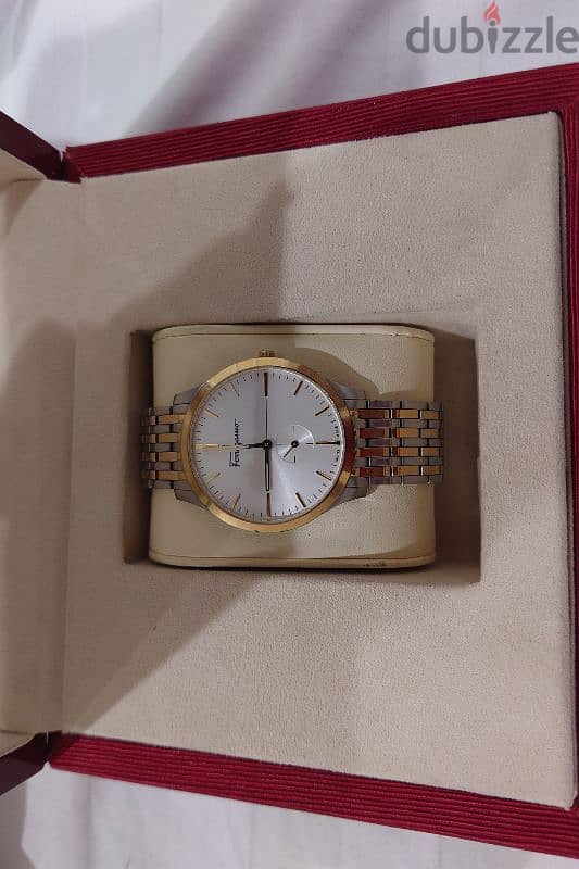 Salvatore Ferragamo Slim watch used with the box and dust bag, 7