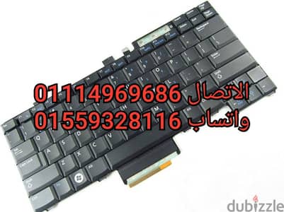 كيبوردات DELL Latitude E6400 E6410