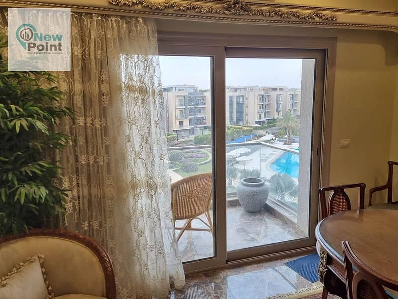 Penthouse for sale + private pool, immediate delivery, in the heart of Golden Square, Fifth Settlement | Galleria 7