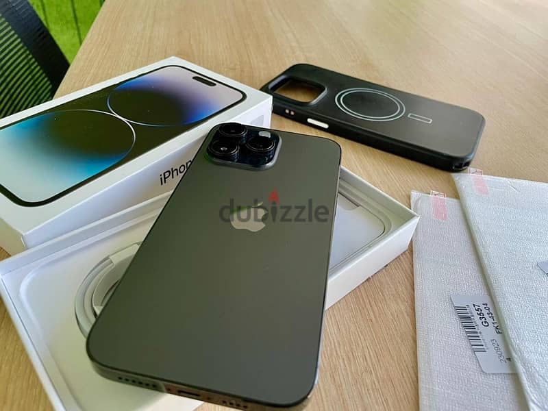 iPhone 14 Pro Max 128 Gb جهاز جاي من المانيا  نضيف جدا 0