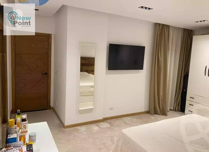 3 bedroom apartment with garden "fully finished and immediate delivery" in the heart of Golden Square in the Fifth Settlement | Galleria Compound 3