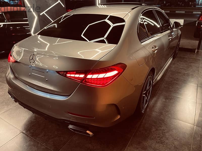 مرسيدس C200 موديل 2022 AMG زيرو لم ترخص مواصفات خاصة 6