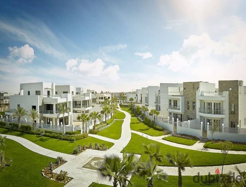 Immediate delivery Twin House, 335m², in Cleopatra Square Compound, Sheikh Zayed, with installment options available. 10