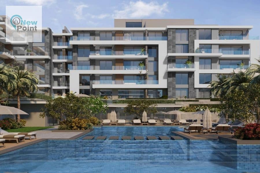 4-bedroom apartment for sale by La Vista Real Estate Development in PATIO SOLA Compound, Sherouk 2