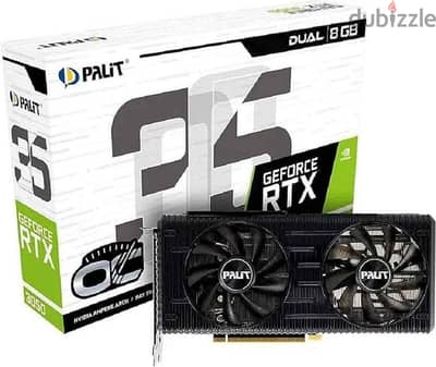 Palit GeForce RTX 3050 Dual 8G GDDR6 Graphics Card