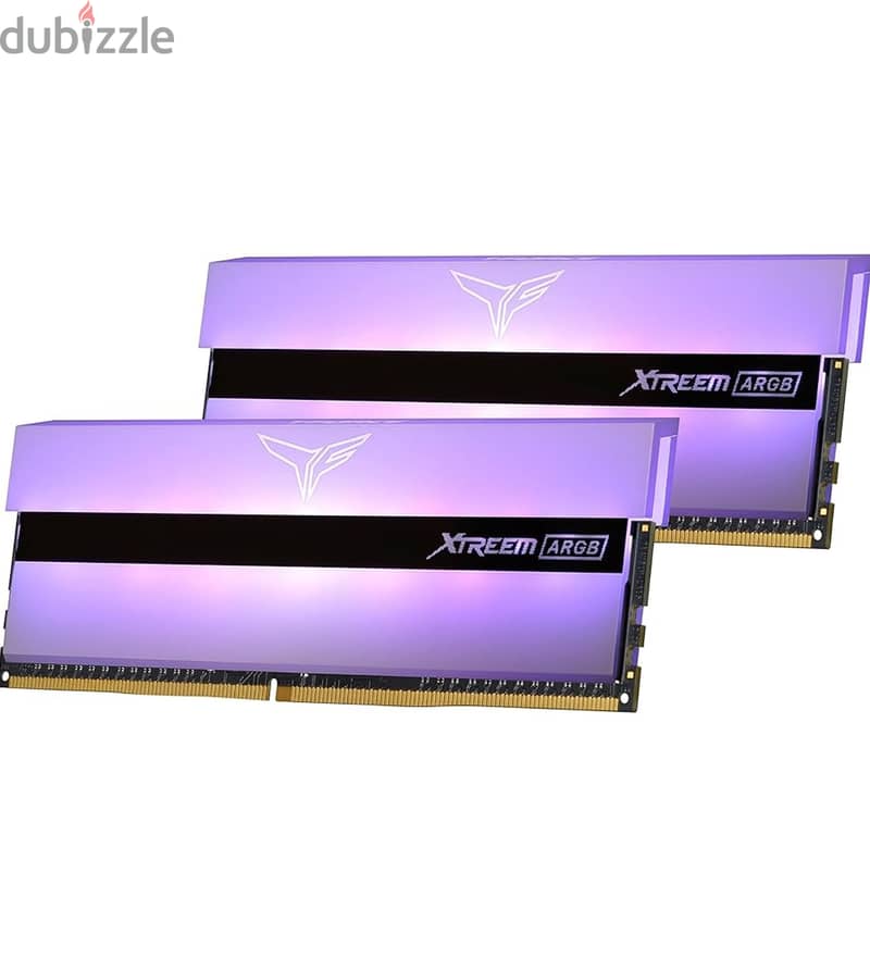 فريق ARGB WHITE DDR4 3600Mhz (PC4-28800)، 2 × 16 جيجابايت (32 جيجاباي 3