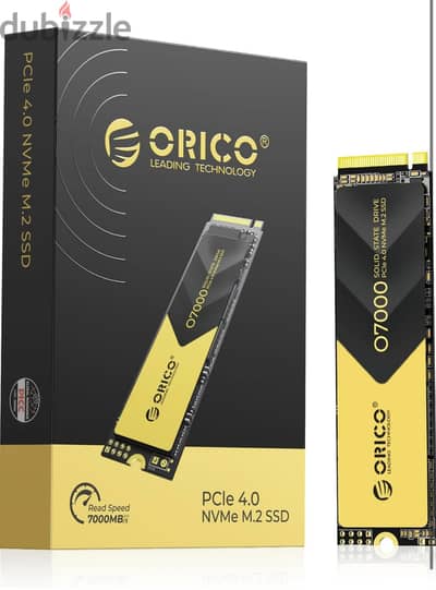 ORICO O7000 2TB NVMe SSD with Heatsink, SLC Cash 3D NAND NVMe PCIe4.0