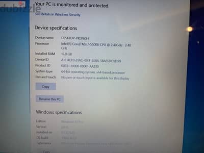 Lenovo Z51-70 Core i7-5500U 16GB  DVD-SM 15.6 Inch AMD R9