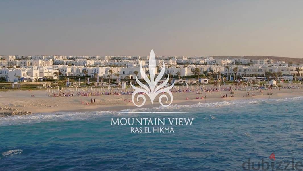 شاليه بجاردن ريسيل -Mountain View Ras elhekma -متشطب بالفرش و الاجهزه 0