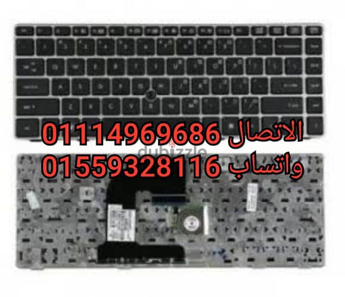 كيبوردات hp Elitbook 8470p الاوريجينال 0