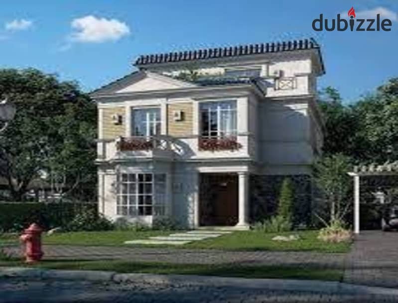 Last independent villa, 595m², immediate delivery from Mountain View in October Park, next to New Giza and Palm Hills. 3