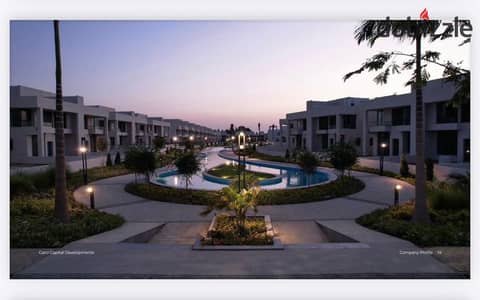 Immediate delivery townhouse for sale in Lake West, located on Dahshour Link in Sheikh Zayed, in front of Beverly Hills.