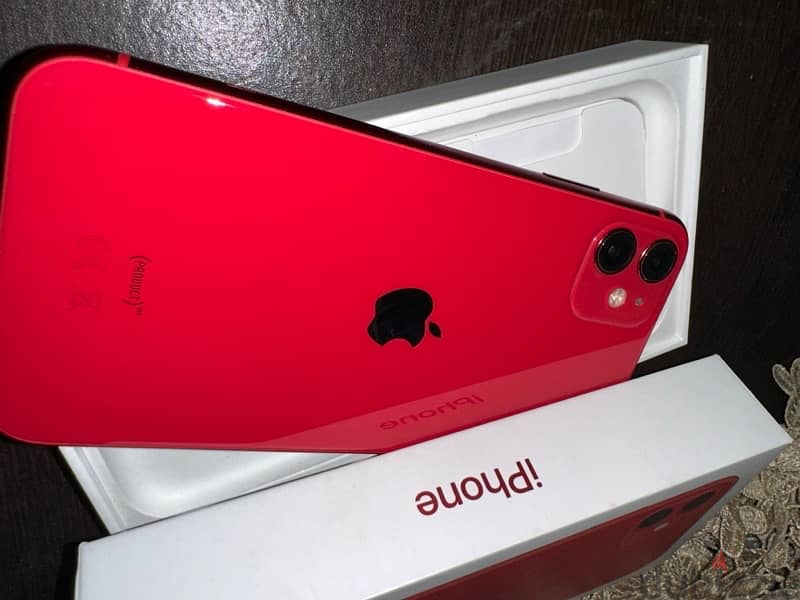 iphone 11 256 GB Red zero 2