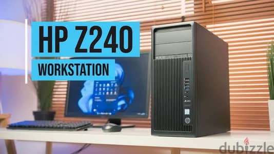 hp z240 tower workstation لم يستخدم في مصر حاله الزيرو