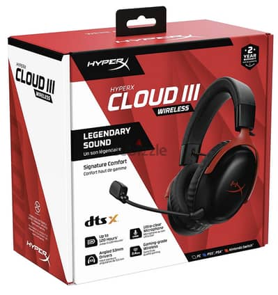 HyperX Cloud 3 III Wireless Gaming Headset NEW