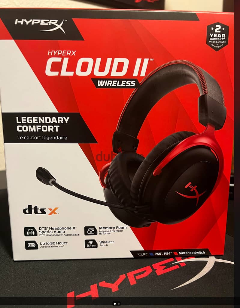 HyperX Cloud 3 III Wireless Gaming Headset NEW 2