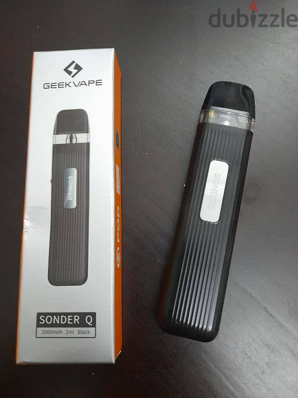 شاحن بطاريات وبطارية و sonder q 2