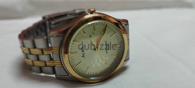 Alpa 5 bar water  resistant ساعة البا