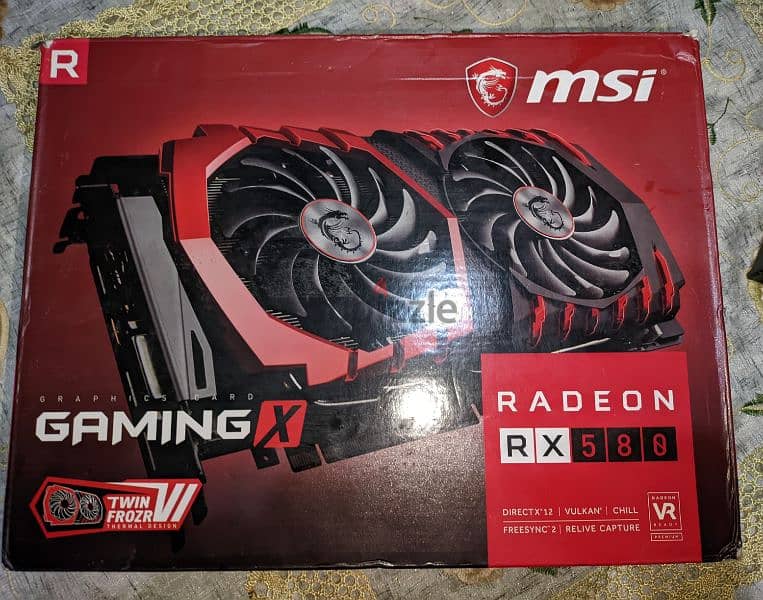 RX 580 8g Giming x 0