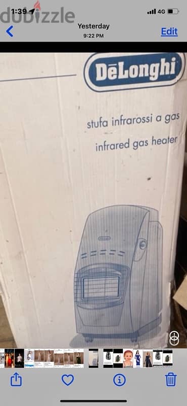 DELONGHI GAS HEATER 2