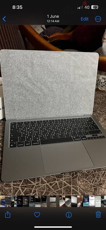 macbook air m1  لسه ف الضمان 2