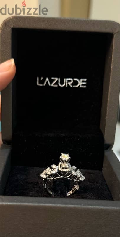 Lazurde Diamond Wedding Ring 0