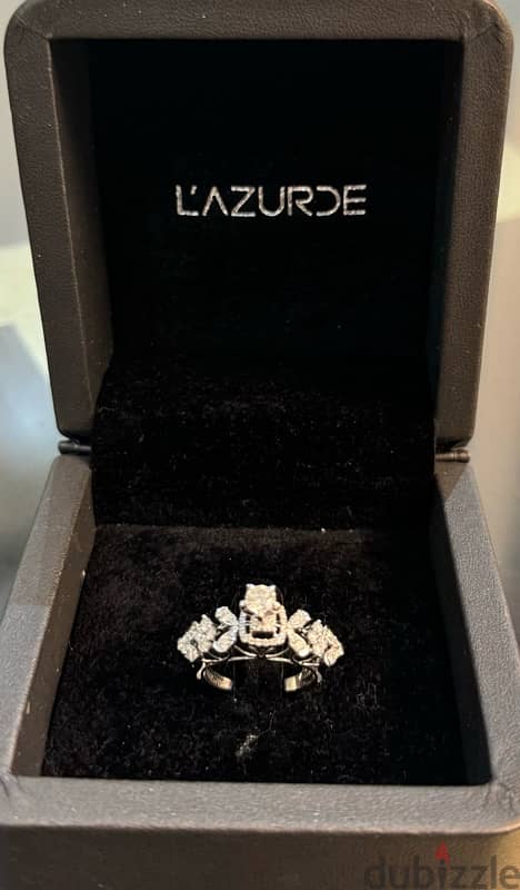 Lazurde Diamond Wedding Ring 1