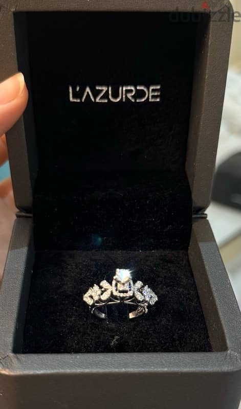 Lazurde Diamond Wedding Ring 2