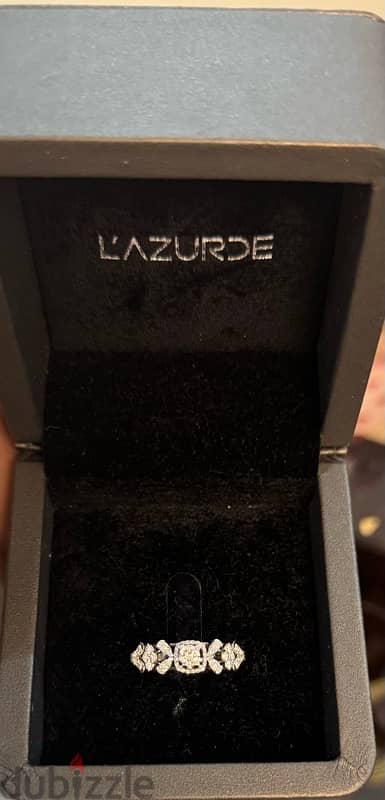 Lazurde Diamond Wedding Ring 3