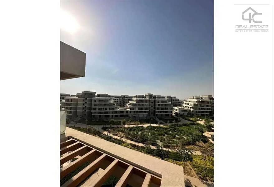 Ready to move Apartment 3 bedrooms semi finished prime location view on villas for sale in Sky Condos under price market 8