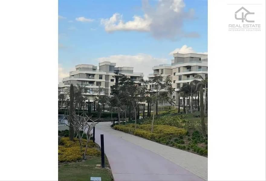 Ready to move Apartment 3 bedrooms semi finished prime location view on villas for sale in Sky Condos under price market 10