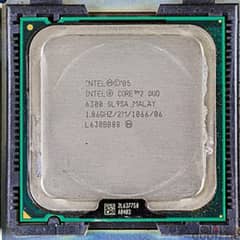 معالج انتيل intel duo core 2 0