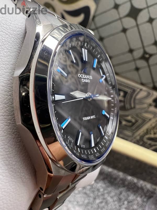 Titanium Solar Quartz Casio Oceanus 1