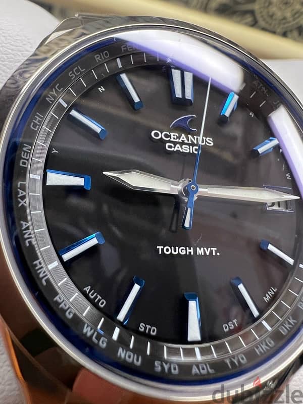 Titanium Solar Quartz Casio Oceanus 2