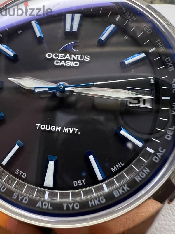 Titanium Solar Quartz Casio Oceanus 3